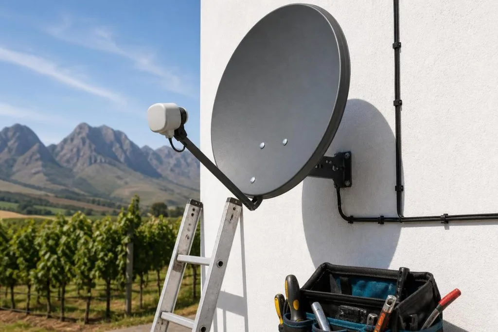 DStv Explora Installation Requirements: 80cm Dish, Smart LNB and Cabling