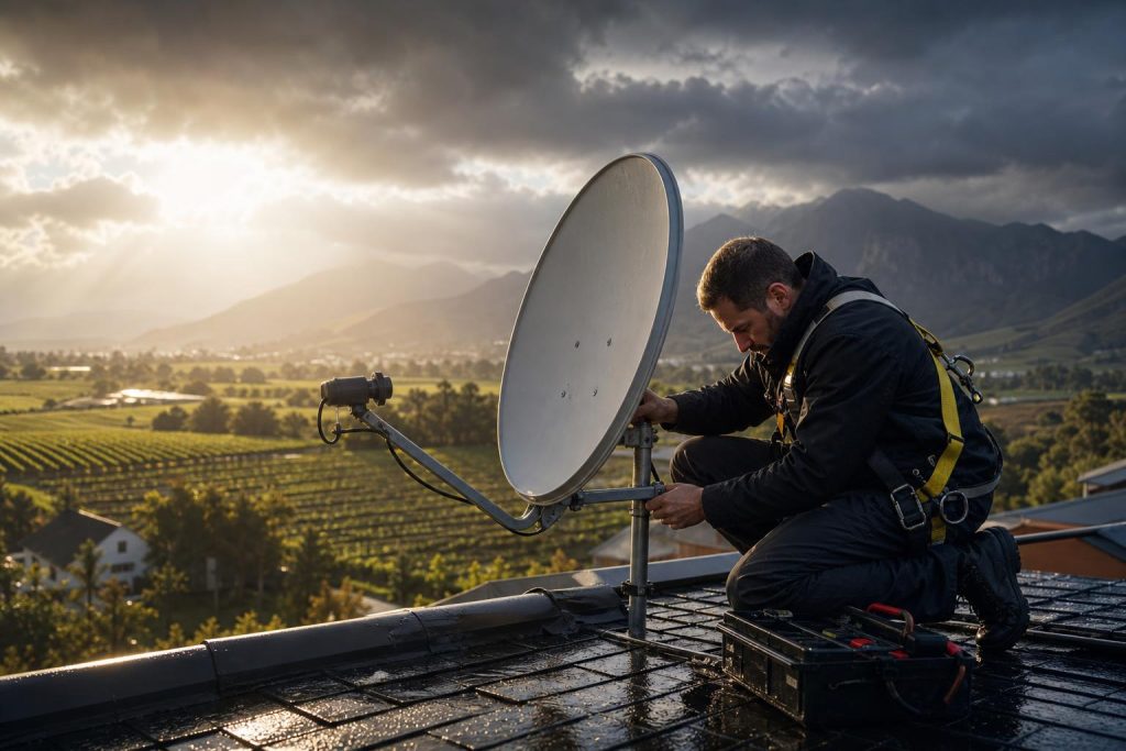 Why DSTV Signal Drops in the Winelands — and How We Fix It Fast